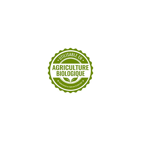 Utilisable en agriculture biologique